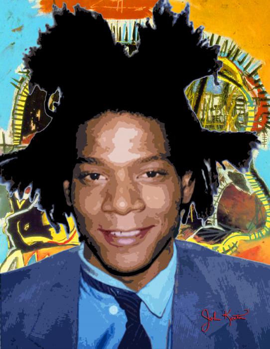 Jean-Michel Basquiat at Musee d&#39;Art Moderne - jean-michel-basquiat-1-john-keaton